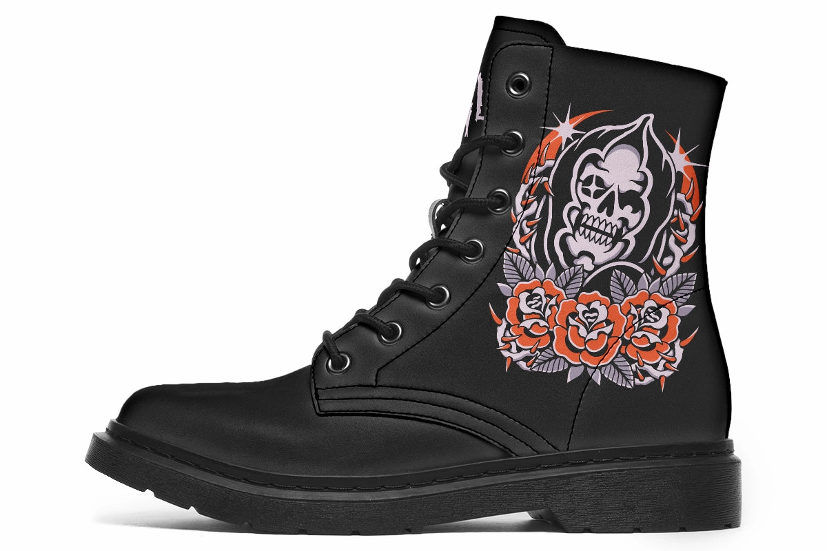 Reaper Roses Boots Comfort Flex Reinforced Seams
