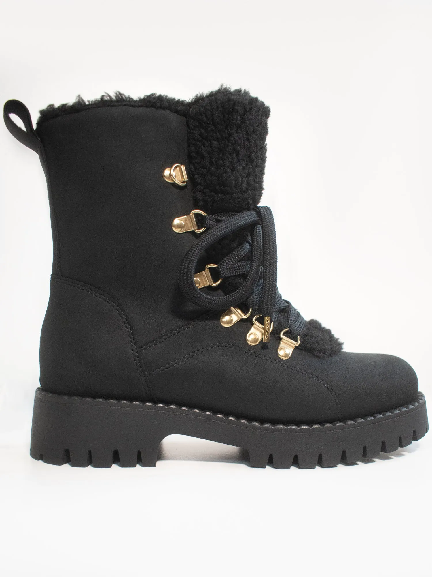 Recycled Vegan Shearling Boots Reliable Fit