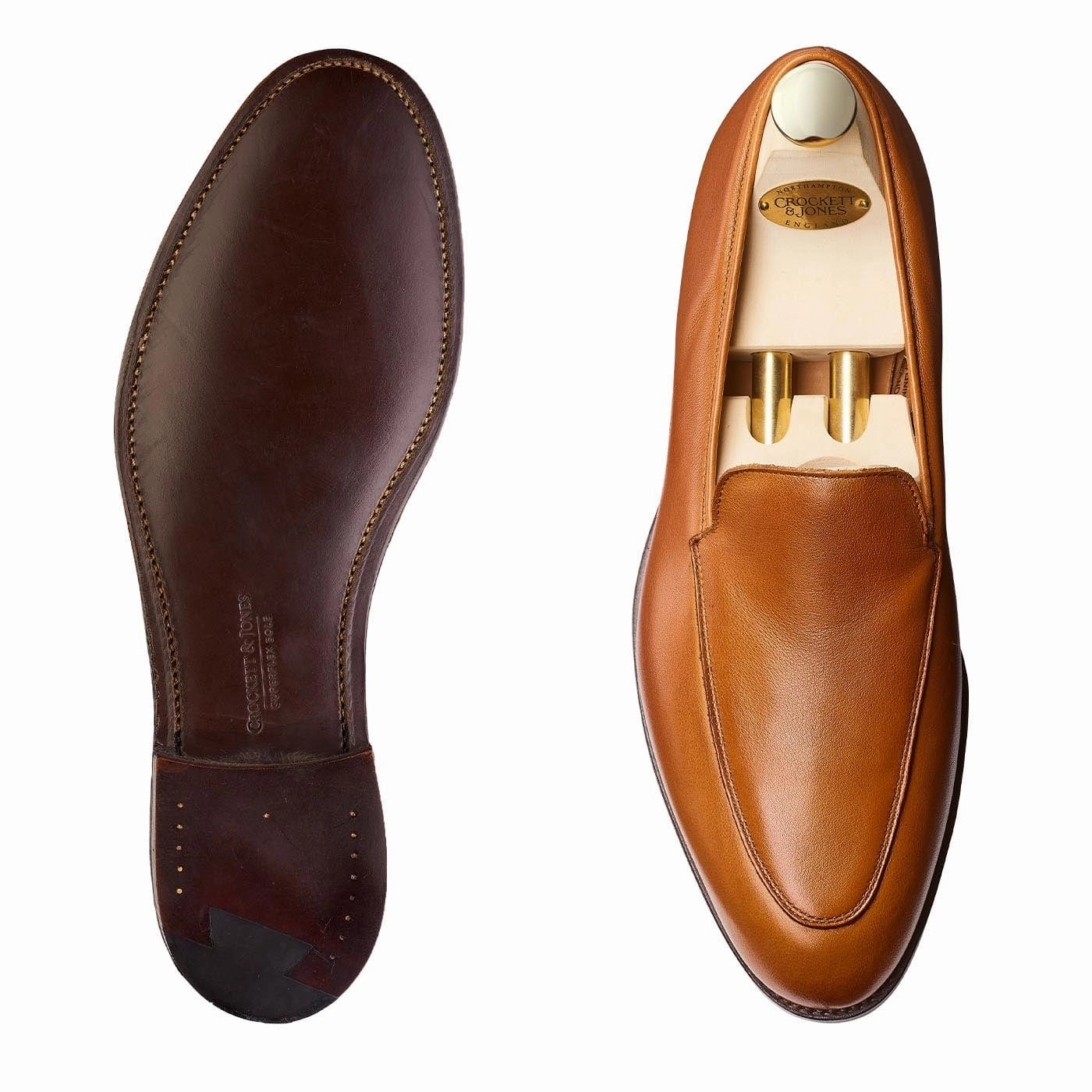 Main Walk Cannes Tan Milled Calf