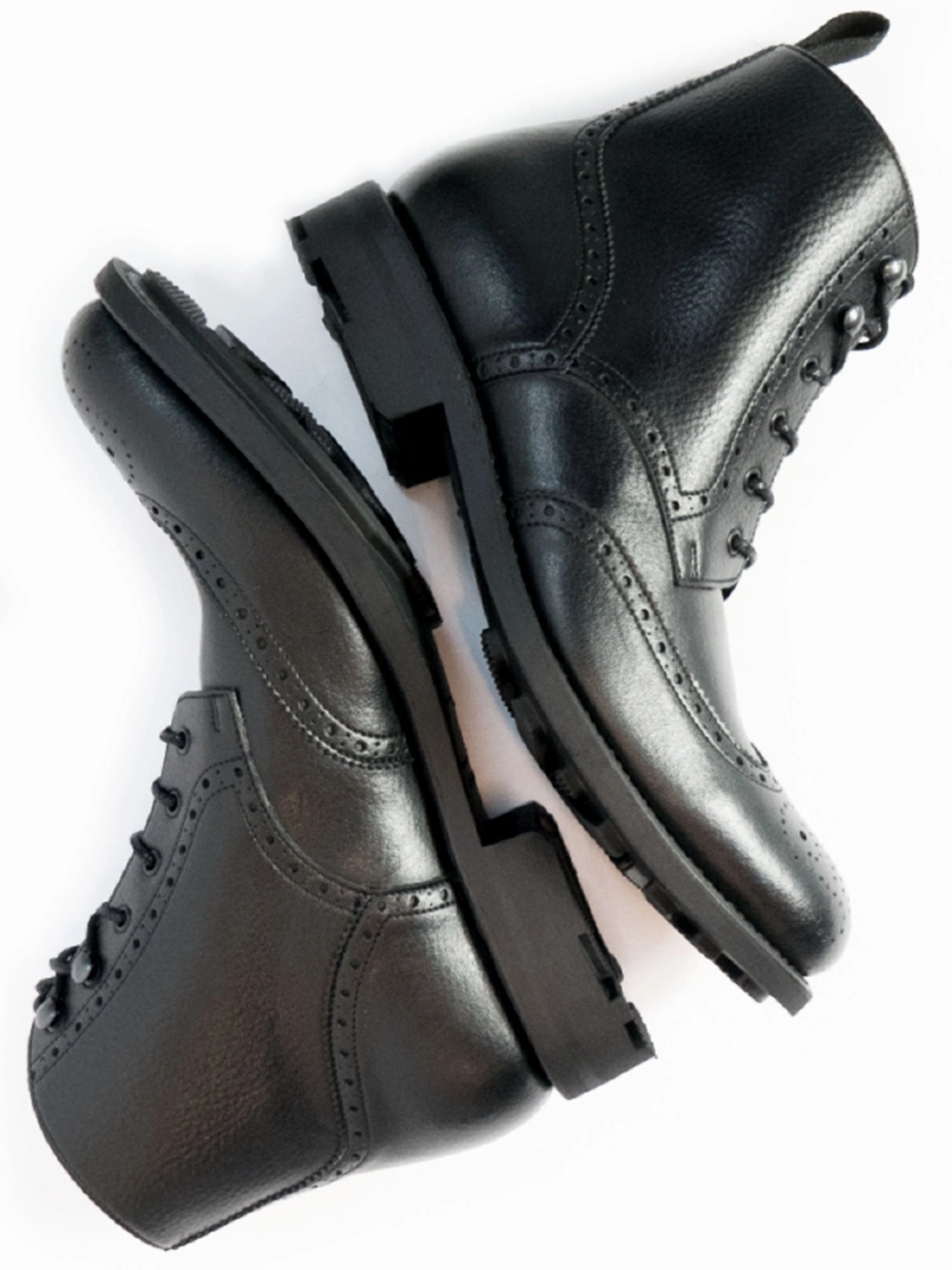Goodyear Welt Brogue Boots Light Step