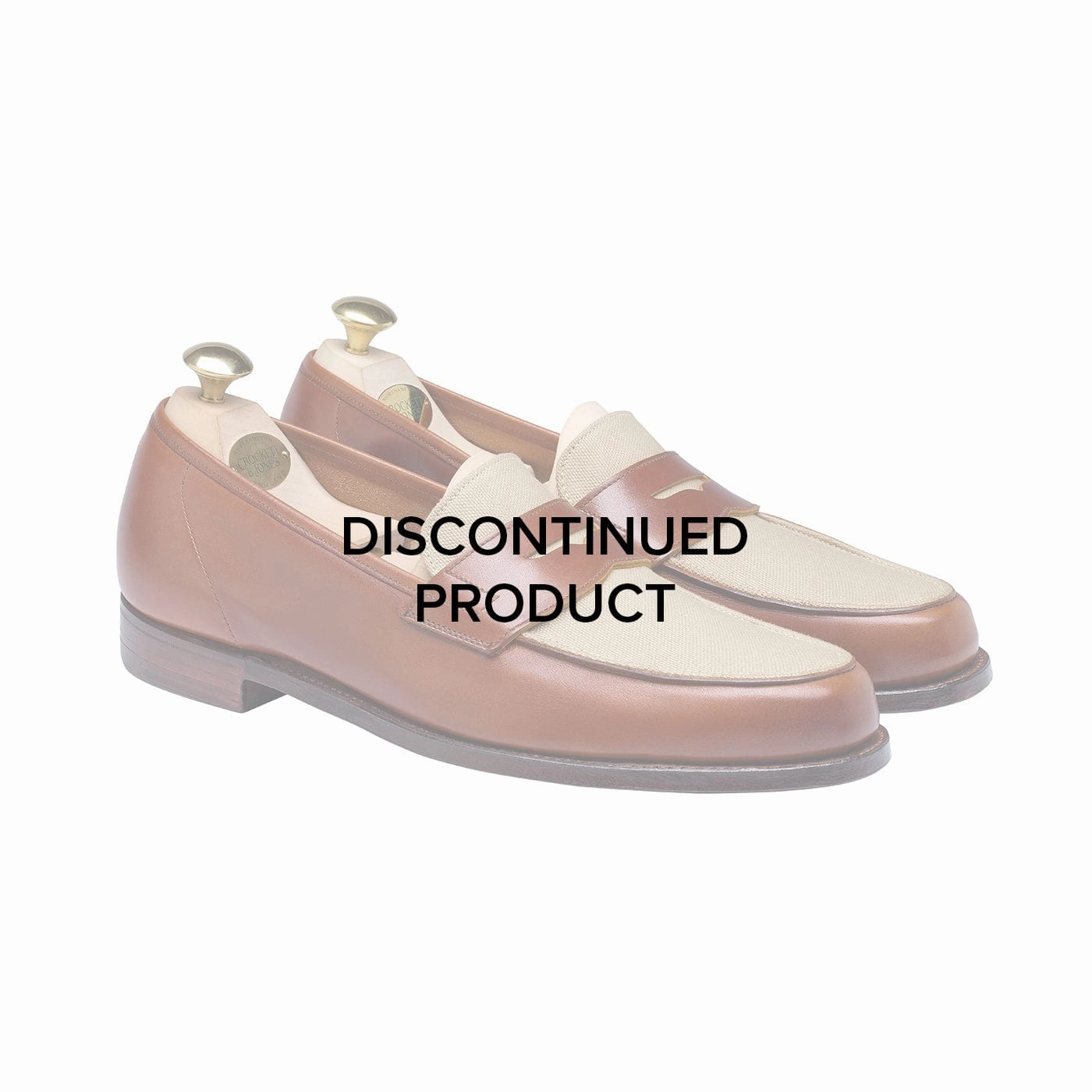 Richmond 2 Tan Burnished Calf & Stone Canvas Smooth Grain