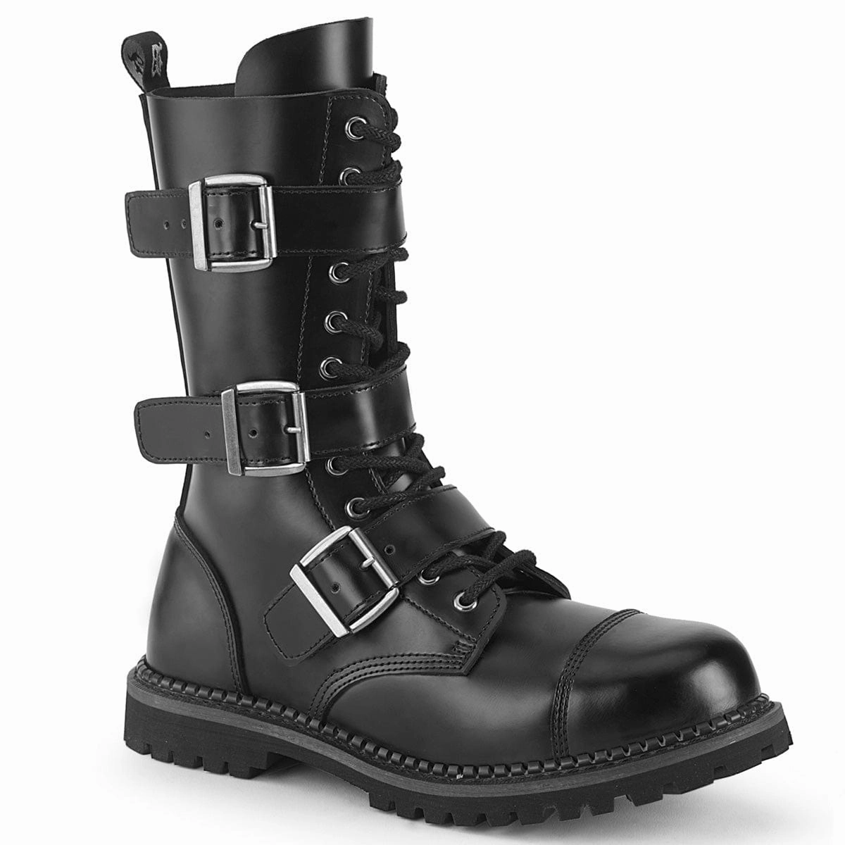 RIOT-12BK Black Leather Walk Support