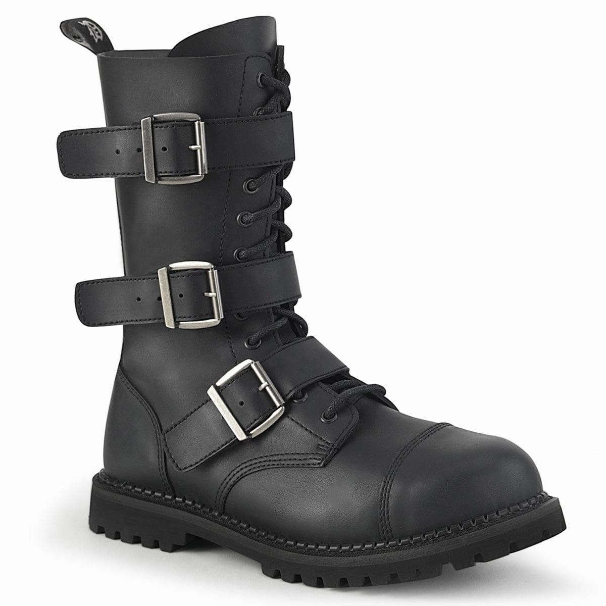 Urban Ready RIOT-12BK Black Vegan Leather