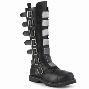 RIOT-21MP Black Vegan Leather athlete