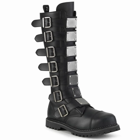 RIOT-21MP Black Vegan Leather athlete