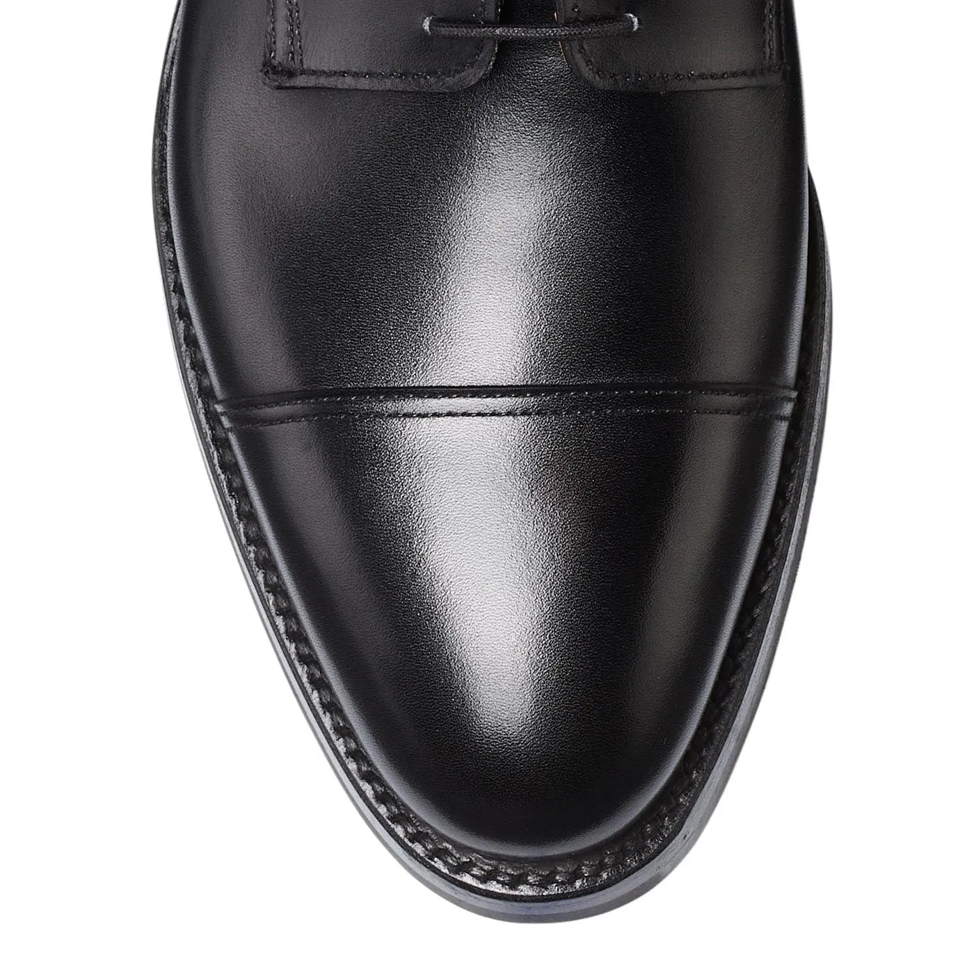 Sleek Profile Tailored Fit Ripon Black Calf
