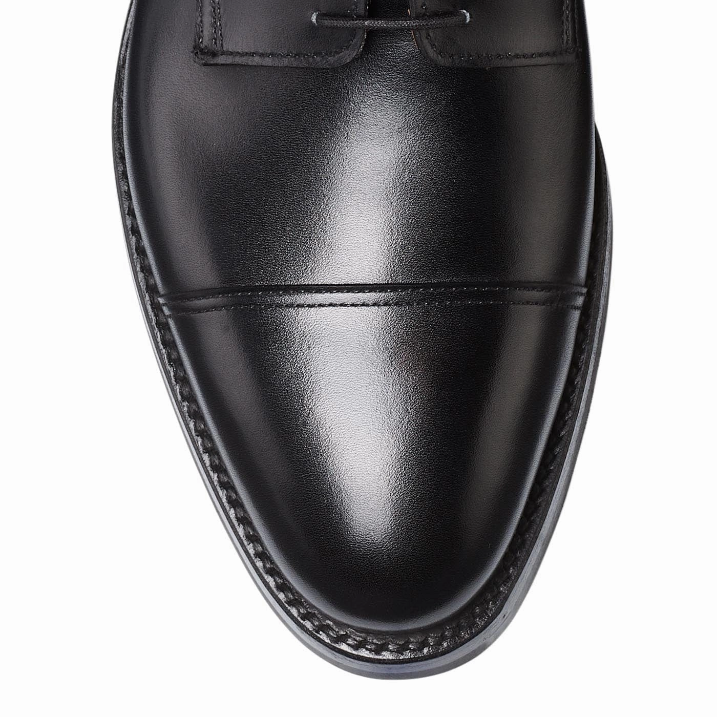 Sleek Profile Tailored Fit Ripon Black Calf