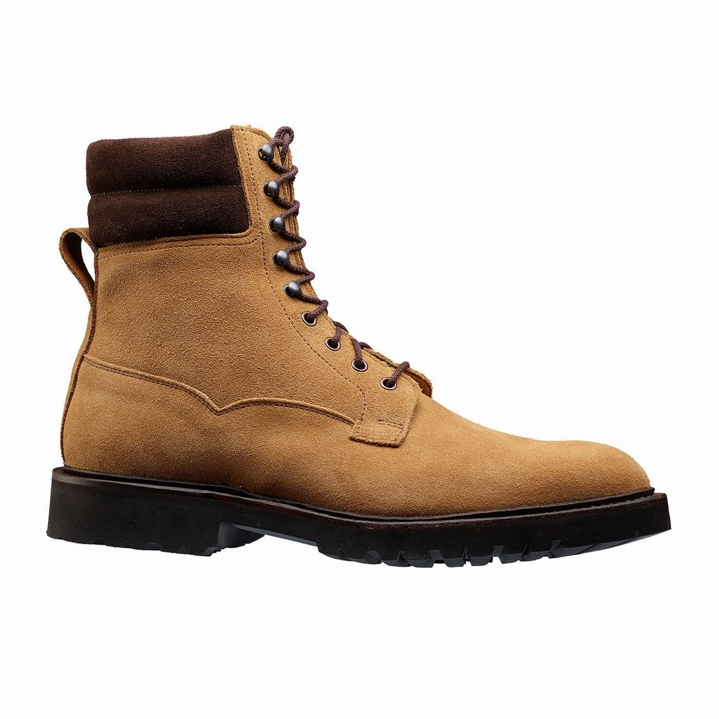 Ross Fawn Suede & Dark Brown Suede Collar Dry Comfort