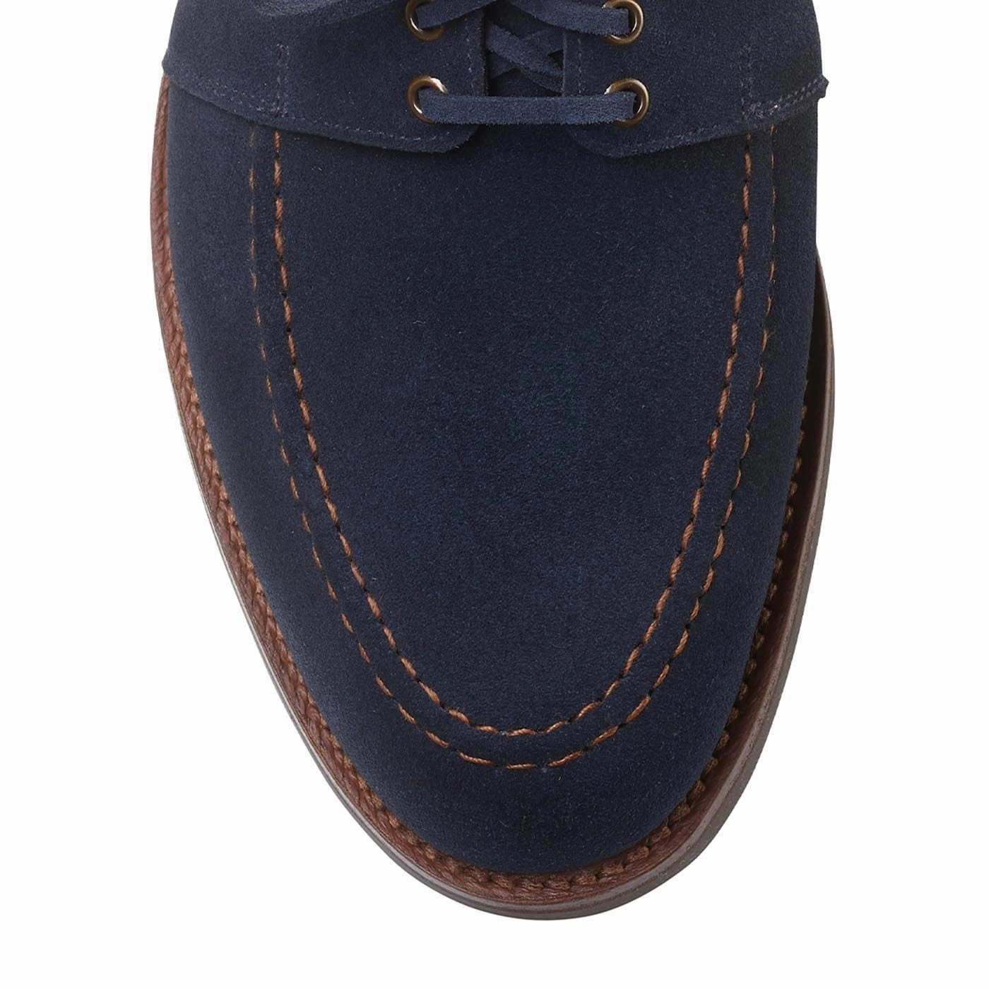 Falmouth Ocean Suede Mid Heel Modern Luxury