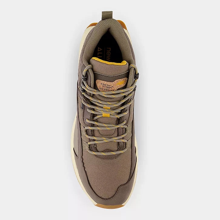 Fresh Foam X Hierro Mid GTX - Wren with Bungee Closed Toe Tight Fit