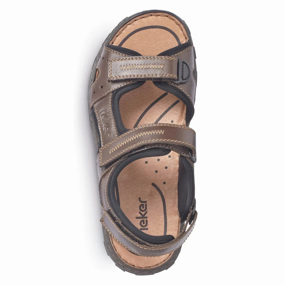 Benny - Brown Comfortable Vacation Sandals Trendy Vibe