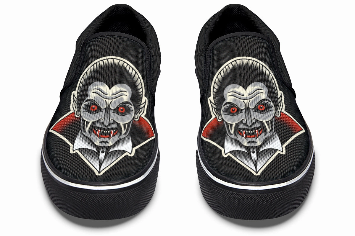 Forest Mood Traditional Vampire Slip On Shoes