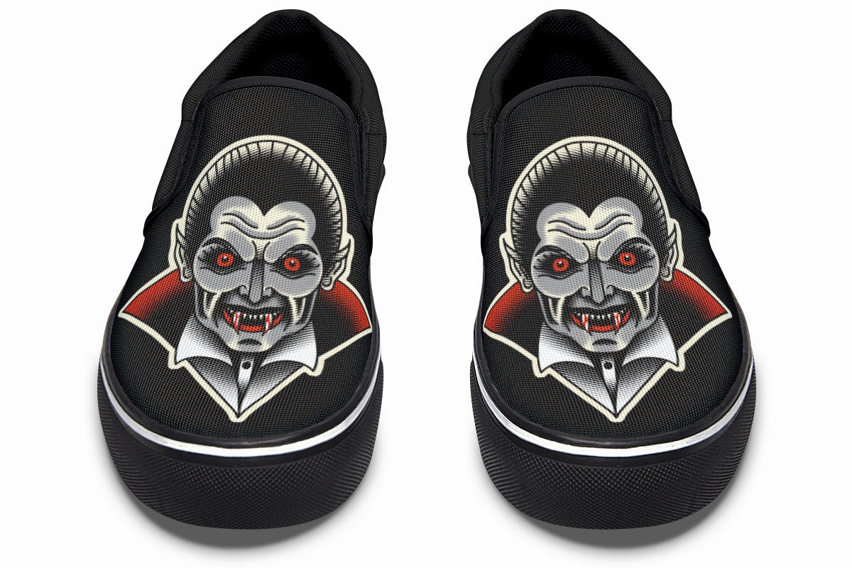 Traditional Vampire Slip On Shoes Play Hard waterproof