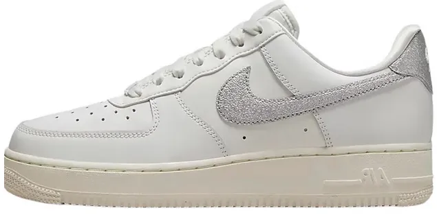 Nike Air Force 1 Low ??Silver Swoosh?? Work Ready Kids Fun
