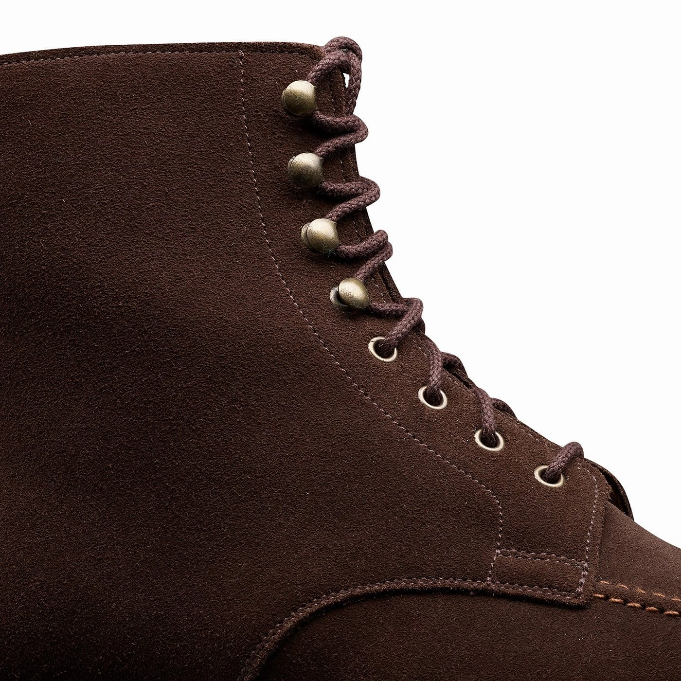 Shannon Dark Brown Suede Impact Guard Fast Wear