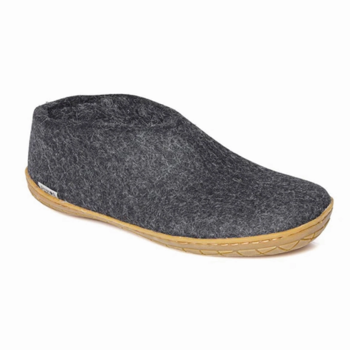 Shoe with Honey Rubber - Charcoal Durable Fit Flexible Slip