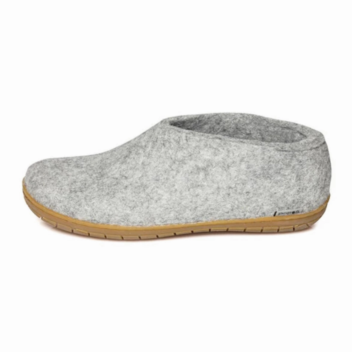 Shoe with Honey Rubber - Grey Slip-On Footwear