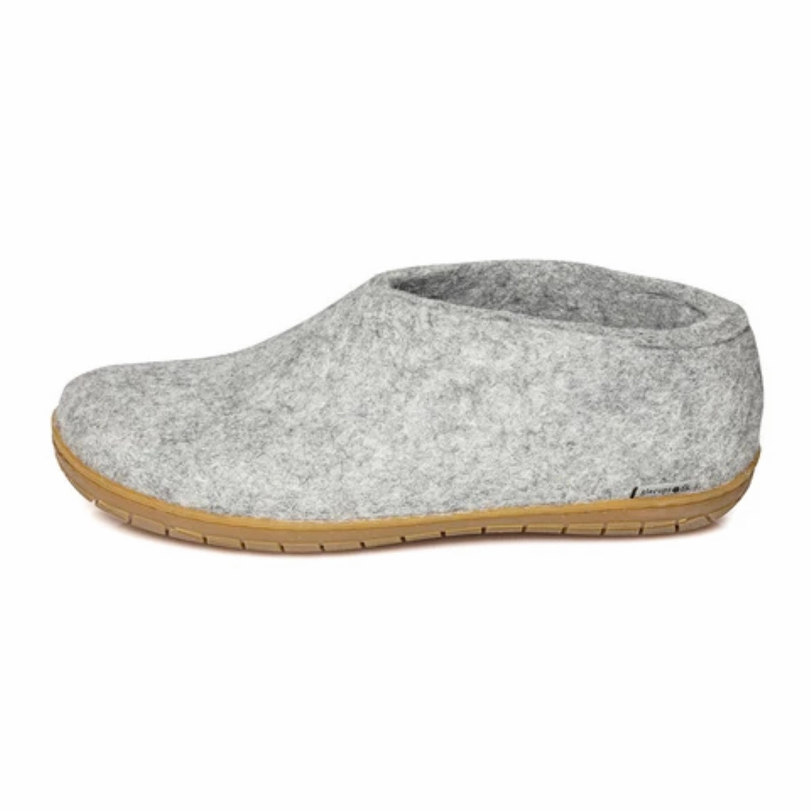 Shoe with Honey Rubber - Grey Slip-On Footwear