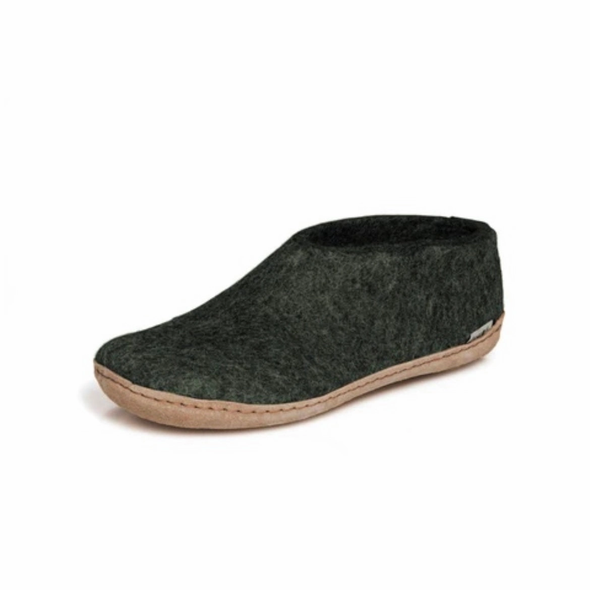 SlipOn Shoe with Leather Sole - Forest