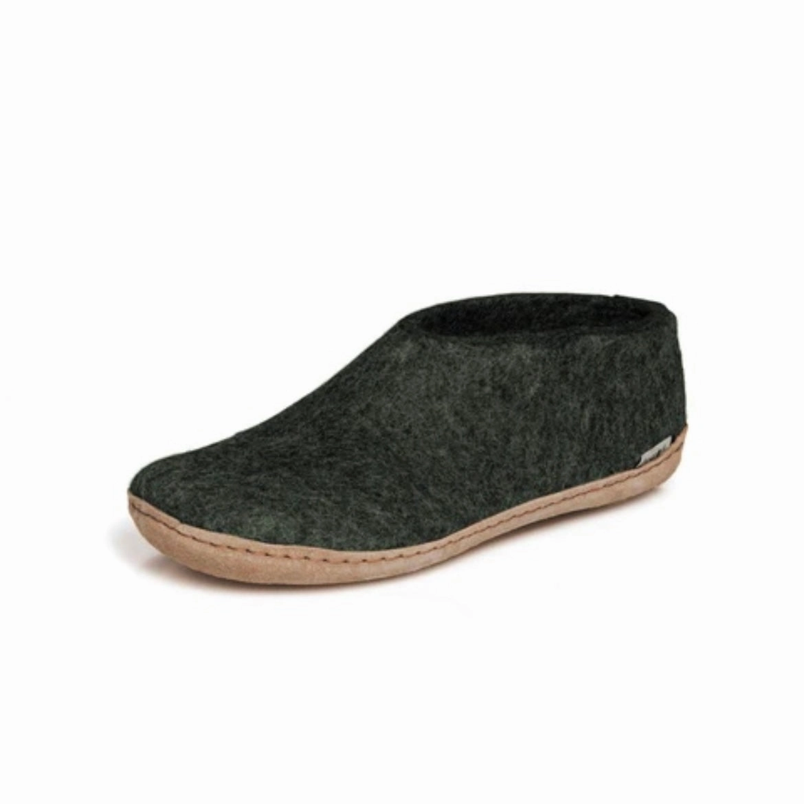 SlipOn Shoe with Leather Sole - Forest