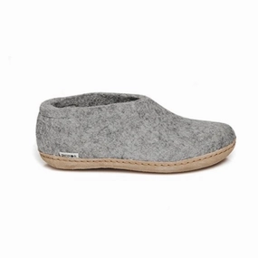 Shoe with Leather Sole - Grey All Day Fit