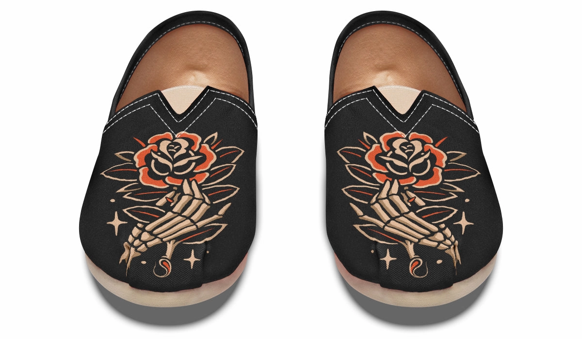 Fight Mode Daily Essential Skeleton Hands Casual Shoes