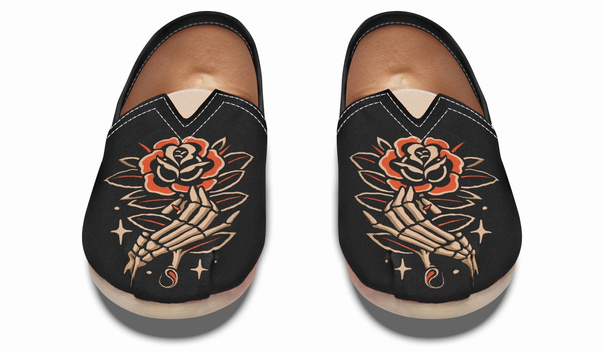 Skeleton Hands Casual Shoes Gym Life Party Mood