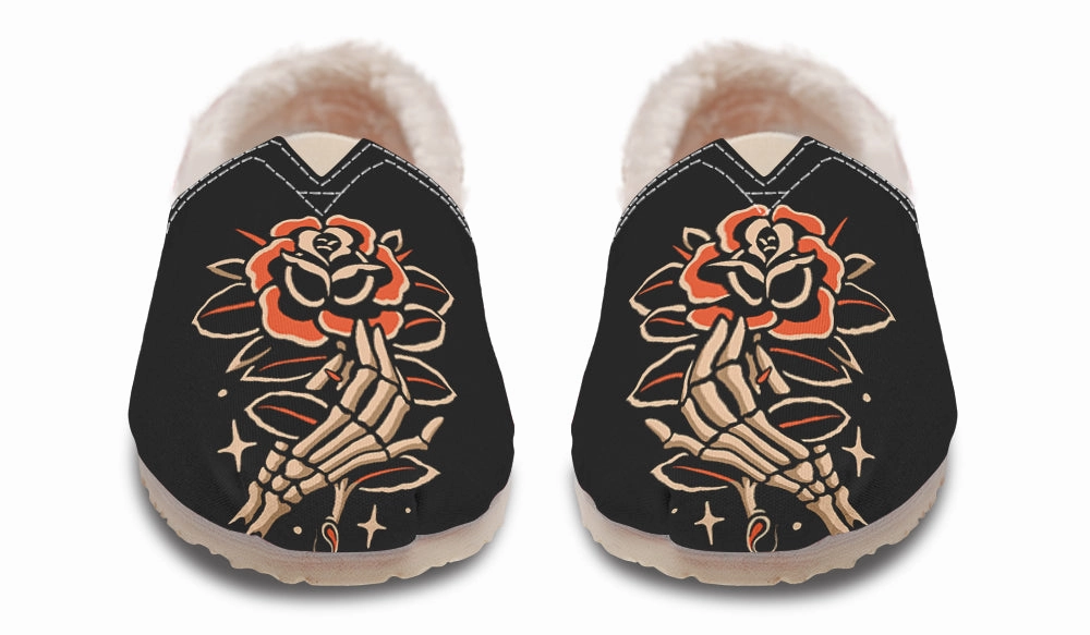 Skeleton Hands Winter Casual Shoes Dream Walk