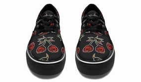 Skull Cherries Classic Shoes Functional Camera Look