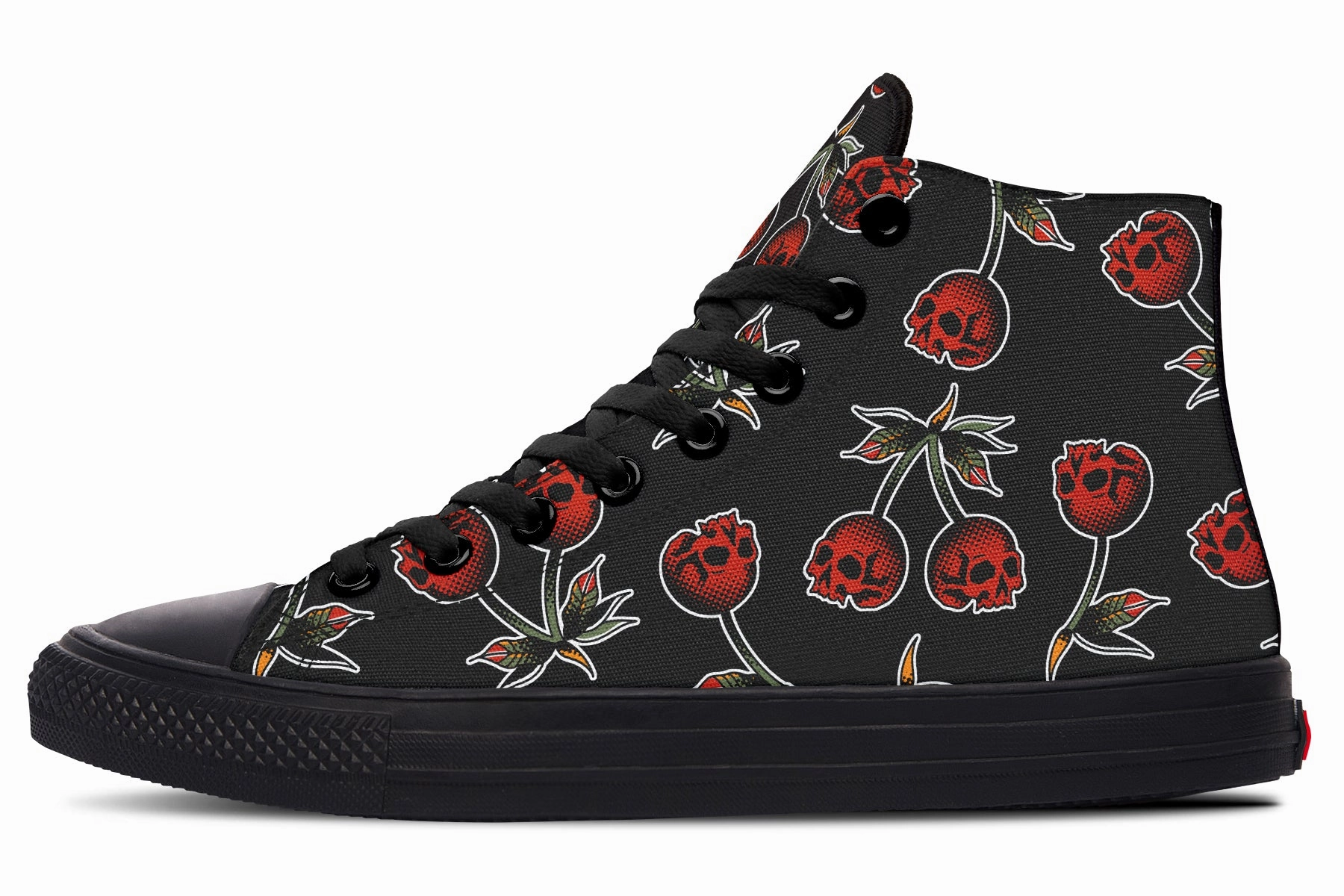 Skull Cherries High Tops Ocean Walk Desert Path