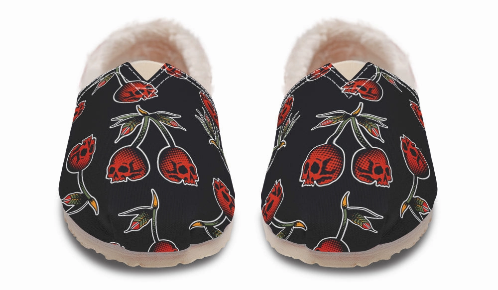 Quick Flow Street Edge Skull Cherry Winter Casual Shoes