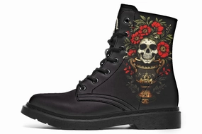 Skull Vase Boots Festival Vibe