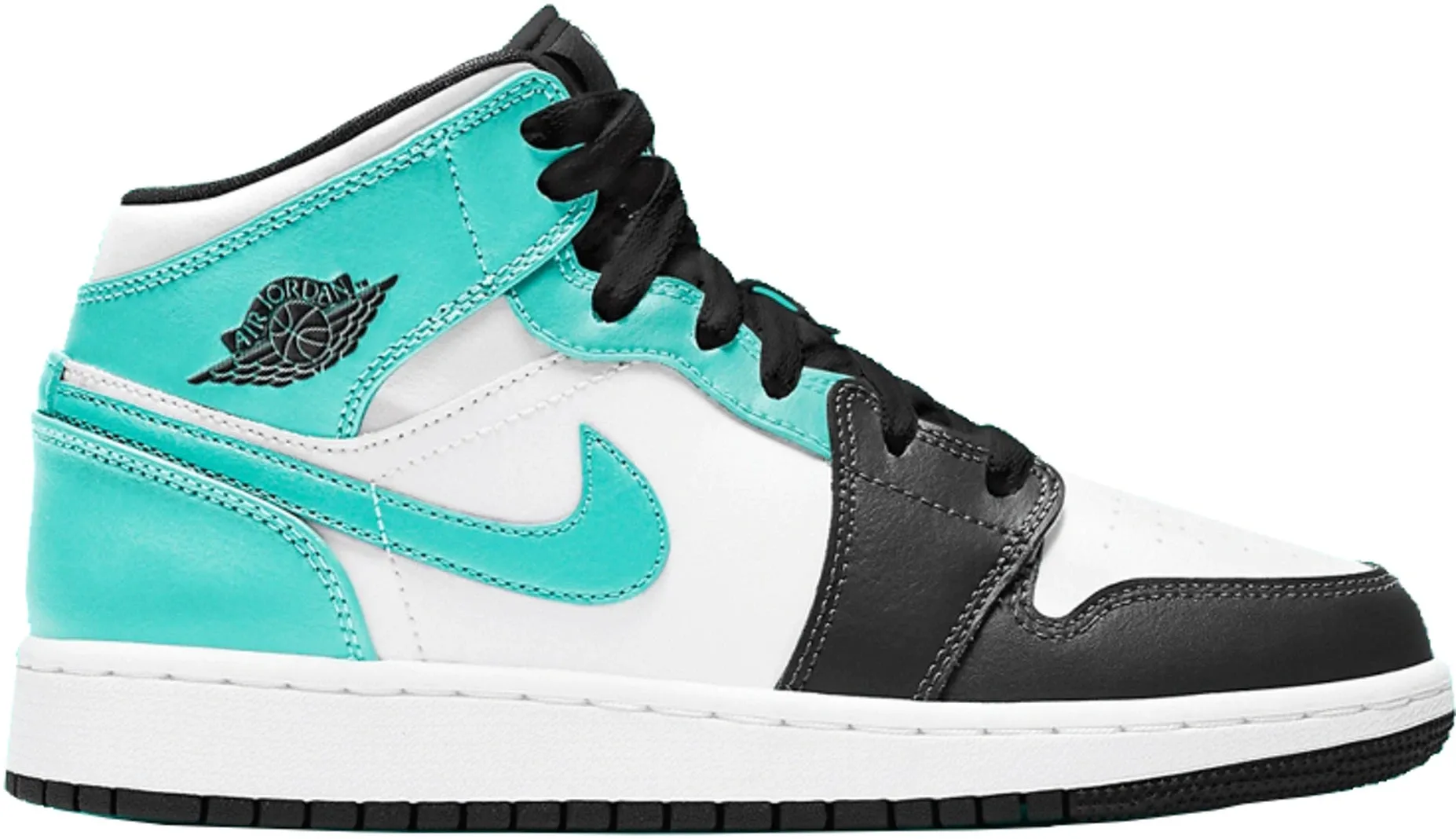 Jordan 1 Mid Tropical Twist Igloo (GS) Easy To Clean Cushioned Base Work Commute