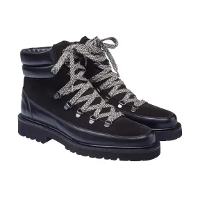 Smart Footwear Country Side Annie Black Wax Calf & Black Suede