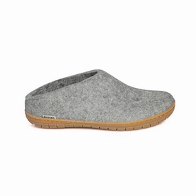 Slip-on with Honey Rubber - Grey Flat Relaxation Step