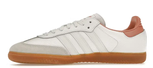 Flexible Fit adidas Samba OG White Wonder Clay Gum (Women's)