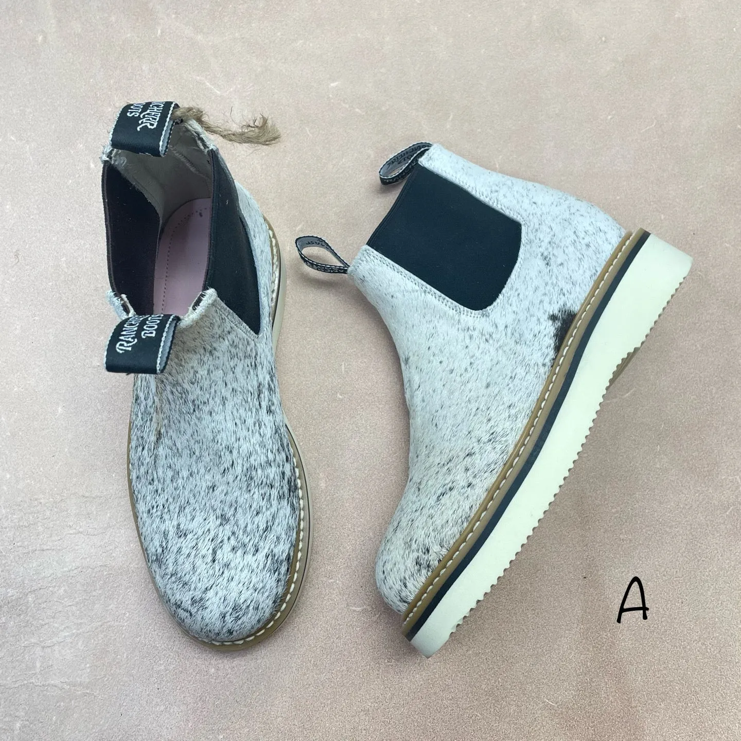 Cowhide Lechera - Size 8 Slim Line Comfort Backing