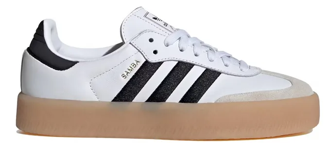adidas Sambae White Black Gum Injury Safe All Terrain Urban Walkers