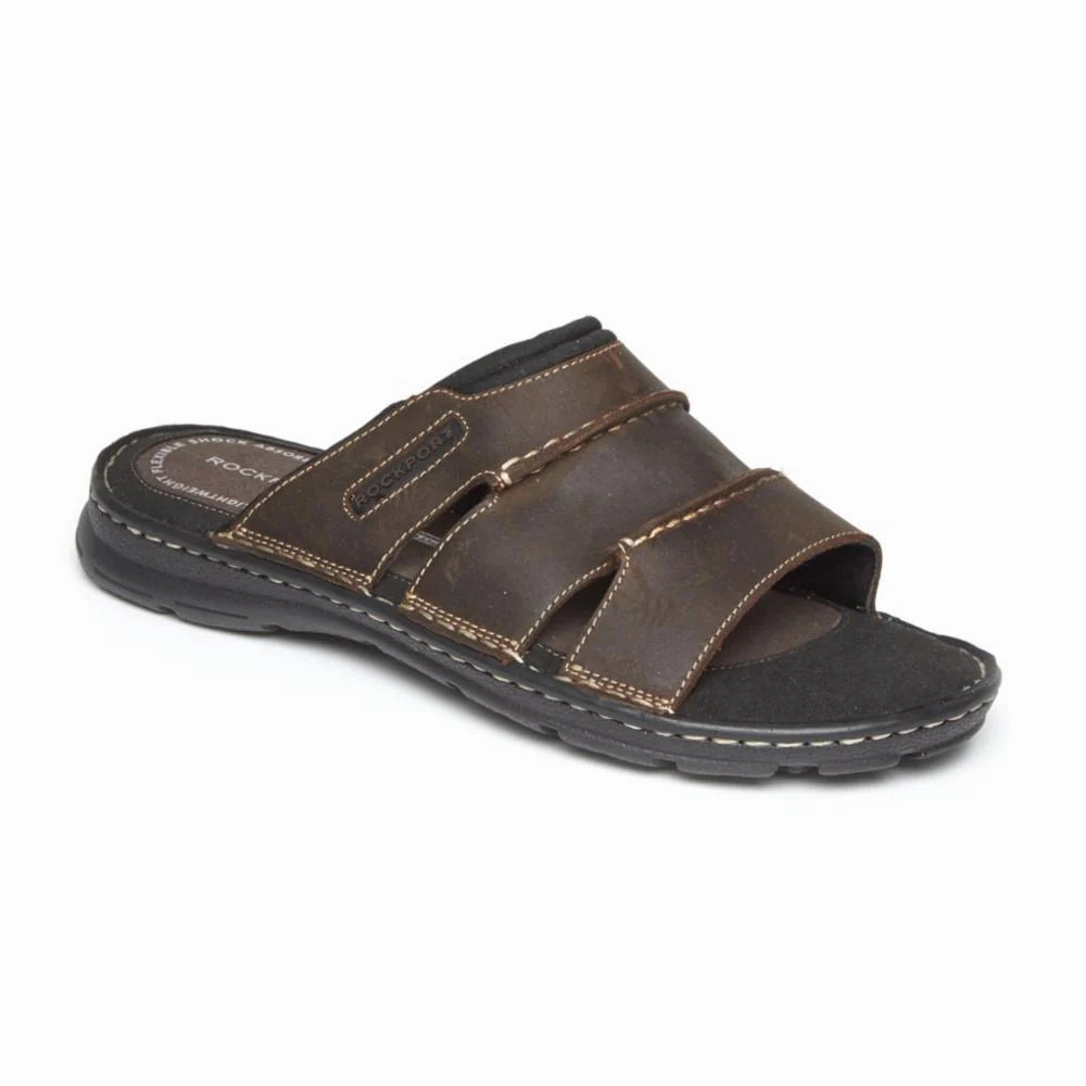 ROCKPORT DARWYN SLIDE WIDE Chic Durable