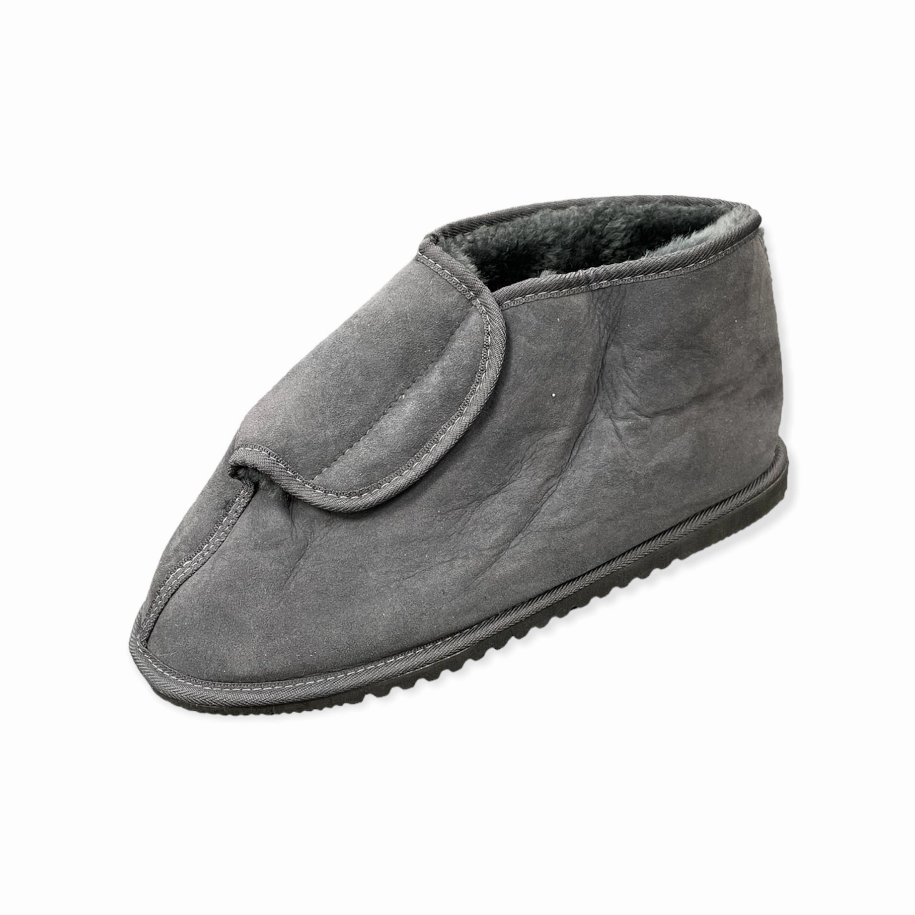 Everyday Comfort Medical Scuff Boot - Charcoal