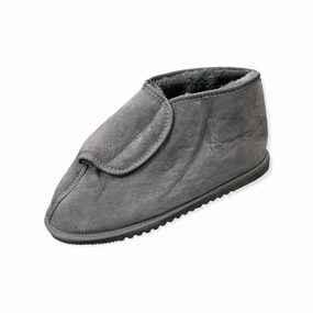 Everyday Comfort Medical Scuff Boot - Charcoal