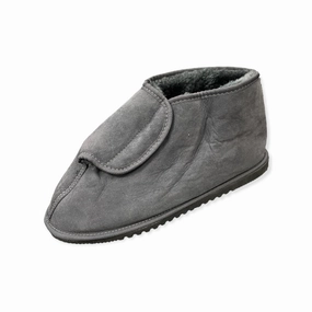Everyday Comfort Medical Scuff Boot - Charcoal