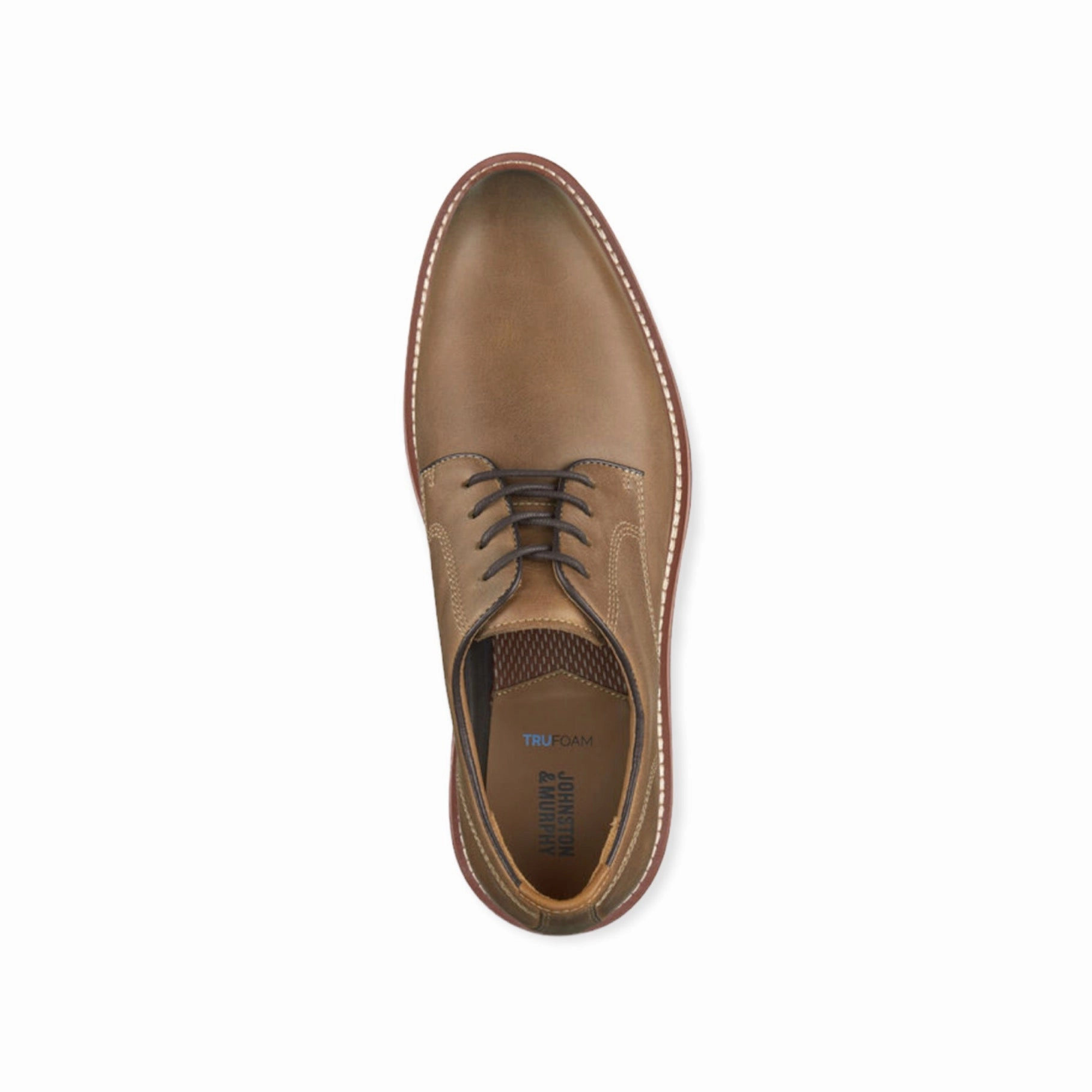 Winter Heat Lace Up Style Upton Plain Toe - Tan