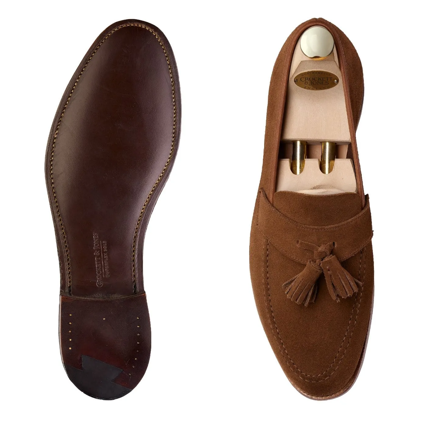 Solent Snuff Suede Sharp Cut