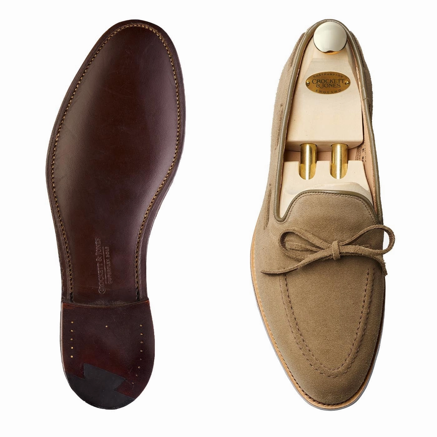 Southport Khaki Suede Polish Trim