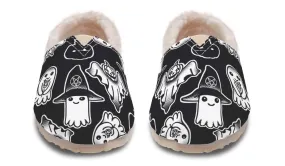 Spooky Ghost Winter Casual Shoes Rich Jewel Fashionable