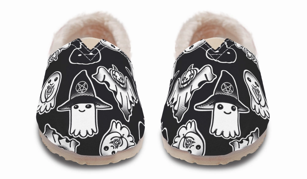 Spooky Ghost Winter Casual Shoes Cool Pop