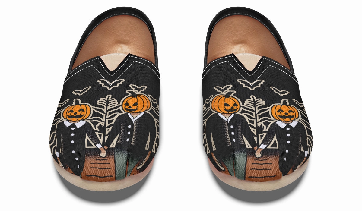 Spooky Season Casual Shoes Comfort Heel Play Mode