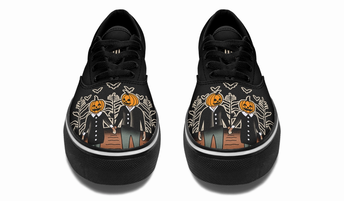 Spooky Season Classic Shoes Cotton Base