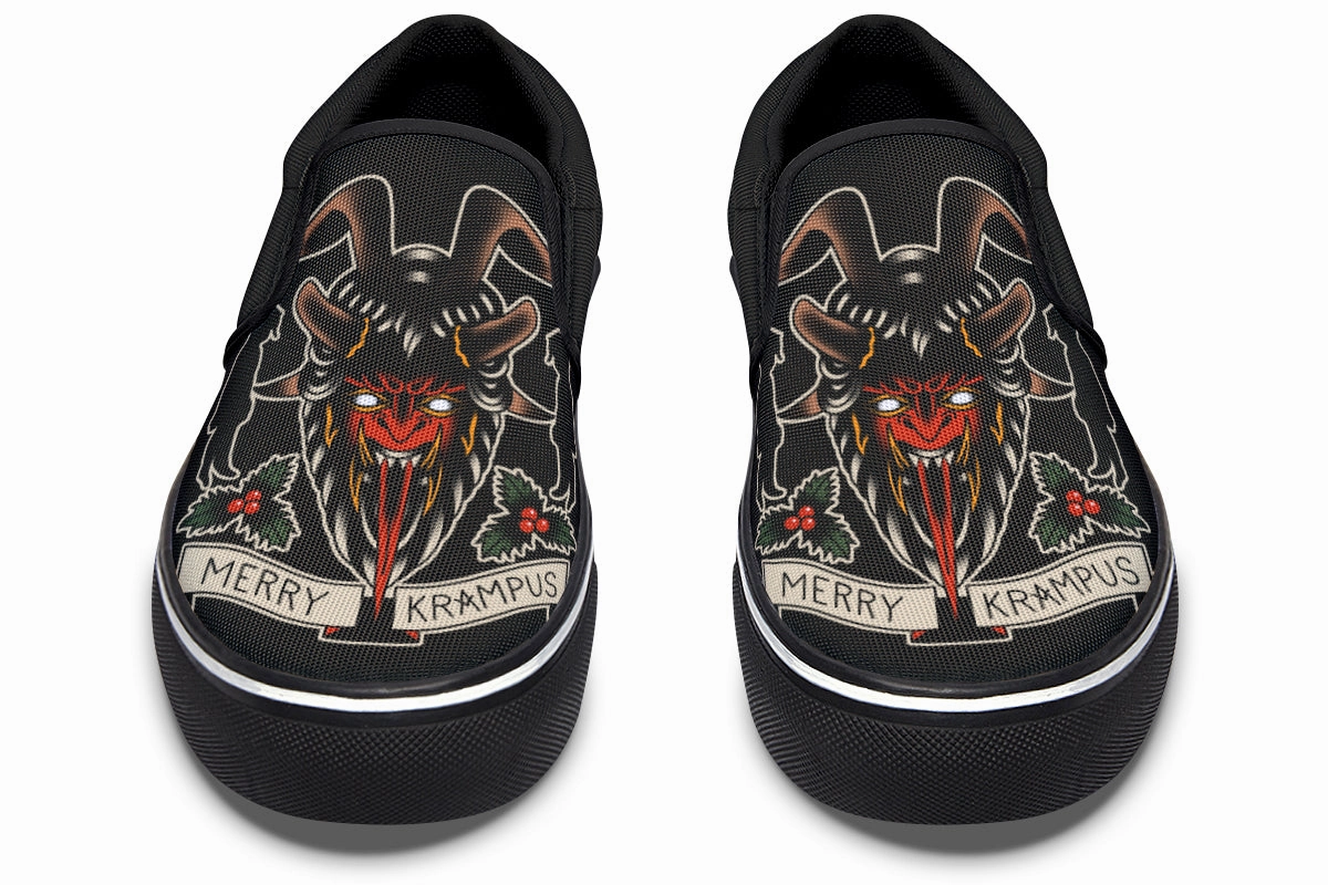 Sport Edge Mountain Strong Merry Krampus Slip On Shoes